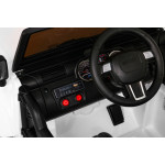 Elektrické autíčko Jeep All Terrain - nelakované - biele